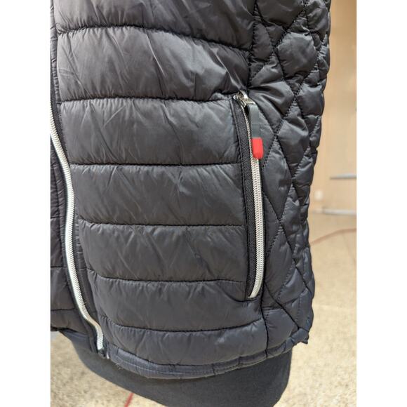 Ace Of Diamond Men's Vest Size M Black Full Zip Quilted Lined Pockets Orig $109 - Picture 6 of 7